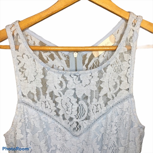 Altar’d State baby blue lace dress size XS - Picture 4 of 6